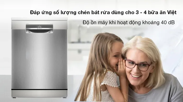 Hiệu suất lớn đáp ứng số lượng dùng trong 3-4 bữa